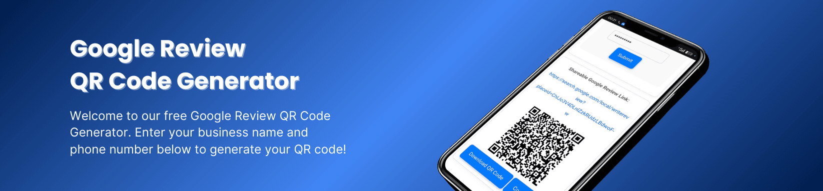 Google Review QR Code Generator