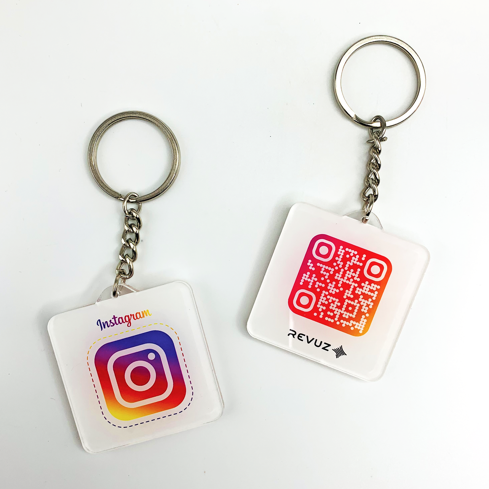 Instagram Profile NFC QR Keychain | Tap or Scan to Connect - Image 3