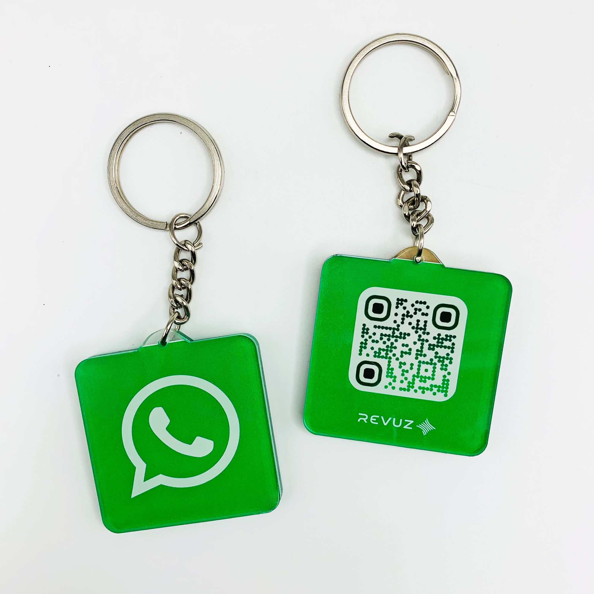 WhatsApp Connect NFC QR Keychain | Tap or Scan to Chat - Image 3